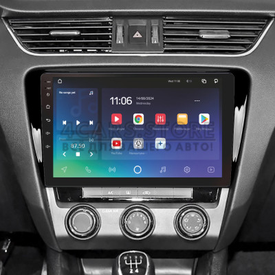 Штатная магнитола SIGMA PRO 10464 ANDROID 10 4+64 Gb 4G DSP Skoda Octavia 3 A7 2013-2018 (A) 10"