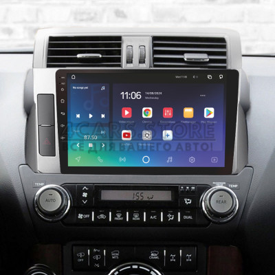 Штатна магнітола SIGMA PRO 10464 ANDROID 10 4+64 Gb 4G DSP Toyota Land Cruiser Prado 150 2013-2017 10"