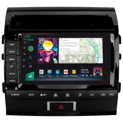 Штатна магнітола SIGMA PRO 9464 ANDROID 10 4+64 Gb 4G DSP Toyota Land Cruiser 11 200 (F2) 2007-2015 (B) 9" (L3)