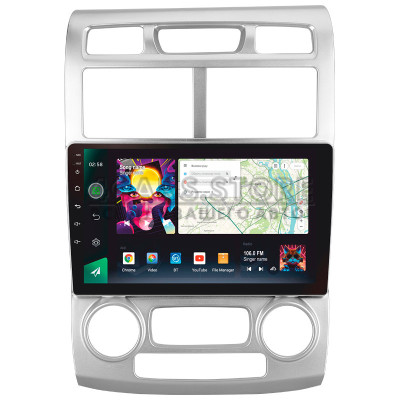 Штатна магнітола SIGMA PRO 9464 ANDROID 10 4+64 Gb 4G DSP Kia Sportage 2 2004-2010 9"