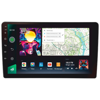 Штатна магнітола SIGMA PRO 10464 ANDROID 10 4+64 Gb 4G DSP Honda Element YH 2002-2011 10"
