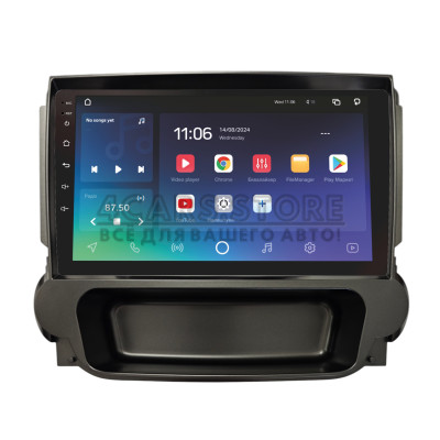Штатна магнітола SIGMA X9464 ANDROID 10 4+64 Gb 4G DSP Chevrolet Malibu 2009-2014 Black 9"