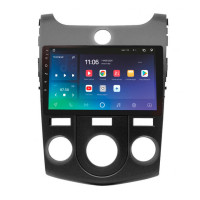 Штатна магнітола SIGMA X9464 ANDROID 10 4+64 Gb 4G DSP Kia CERATO FORTE 2009-2017 AT AC Black 9"