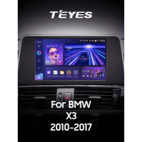Штатная магнитола Teyes CC3 4+64 Gb BMW X3 F25 NBT (1 Din) 2014-2017 9" 1din 2k (L3)