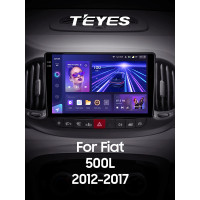 Штатна магнітола Teyes CC3 4+64 Gb Fiat 500L (1 Din) 2012-2017 10" 1din 2k (L1)