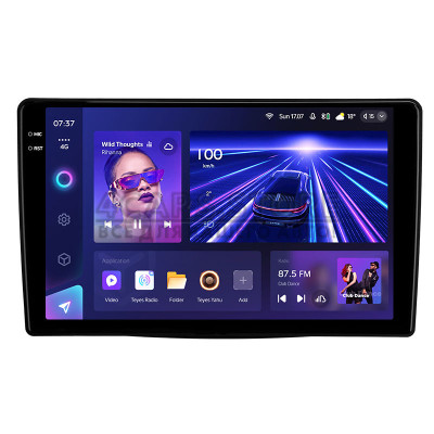Штатна магнітола Teyes CC3 4+64 Gb Fiat 500L (1 Din) 2012-2017 10" 1din 2k (L1)