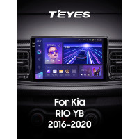 Штатна магнітола Teyes CC3 4+64 Gb Kia RIO YB KX Cross (1 Din) 2016-2020 9" 1din 2k