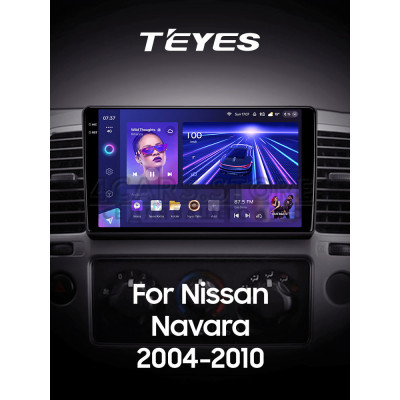 Штатна магнітола Teyes CC3 4+64 Gb Nissan Navara D40 (1 Din) 2004-2010 (F1) 9" 1din 2k
