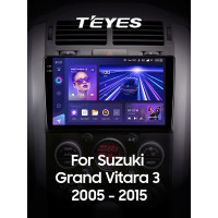 Штатная магнитола Teyes CC3 4+64 Gb Suzuki Grand Vitara 3 (1 Din) 2005-2015 9" 1din 2k