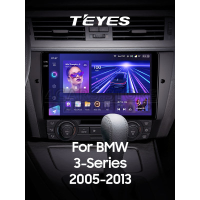 Штатная магнитола Teyes CC3 6+128 Gb с круговым обзором 360° BMW 3 E90 E91 E92 E93 2005-2013 9" 2k
