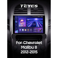 Штатна магнітола Teyes CC3 6+128 Gb з коловим оглядом 360° Chevrolet Malibu 8 2012-2015 9" 2k