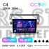Штатна магнітола Teyes CC3 6+128 Gb з коловим оглядом 360° Citroen C4 LA LC C-Triomphe C-Quatre 2004-2014 9" 2k
