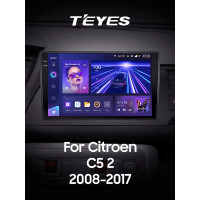 Штатна магнітола Teyes CC3 6+128 Gb з коловим оглядом 360° Citroen C5 2 2008-2017 (F1) 9" 2k (L1)