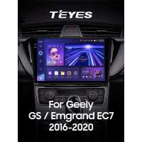 Штатна магнітола Teyes CC3 6+128 Gb з коловим оглядом 360° Geely GS 2016-2020 Emgrand EC7 1 2018-2020 (F2) 10" 2k