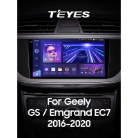 Штатна магнітола Teyes CC3 6+128 Gb з коловим оглядом 360° Geely GS 2016-2020 Emgrand EC7 1 2018-2020 (F1) 9" 2k