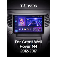 Штатная магнитола Teyes CC3 6+128 Gb с круговым обзором 360° Great Wall Hover M4 1 2012-2017 10" 2k