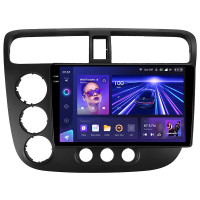 Штатна магнітола Teyes CC3 6+128 Gb з коловим оглядом 360° Honda Civic 7 2000-2006 9" 2k