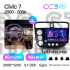 Штатна магнітола Teyes CC3 6+128 Gb з коловим оглядом 360° Honda Civic 7 2000-2006 9" 2k