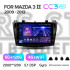 Штатная магнитола Teyes CC3 6+128 Gb с круговым обзором 360° Mazda 3 2 2009-2013 9" 2k