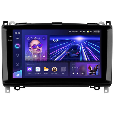 Штатная магнитола Teyes CC3 6+128 Gb с круговым обзором 360° Mercedes-Benz B-Class T245 Vito 3 W447 2014-2020 Vito 2 Viano 2 W639 2003-2 9" 2k