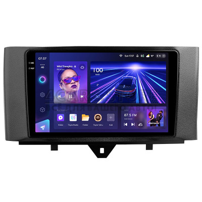 Штатная магнитола Teyes CC3 6+128 Gb с круговым обзором 360° Mercedes Benz Smart Fortwo 2 2010-2015 (F1) 9" 2k