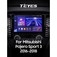 Штатна магнітола Teyes CC3 6+128 Gb з коловим оглядом 360° Mitsubishi Pajero Sport 3 2016-2018 9" 2k