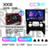 Штатна магнітола Teyes CC3 6+128 Gb з коловим оглядом 360° Peugeot 3008 1 2009-2016 (F2) 9" 2k