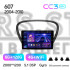 Штатна магнітола Teyes CC3 6+128 Gb з коловим оглядом 360° Peugeot 607 2004-2010 9" 2k (L1)