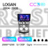 Штатная магнитола Teyes CC3 6+128 Gb с круговым обзором 360° Renault Logan 1 2004-2009 9" 2k