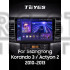 Штатная магнитола Teyes CC3 6+128 Gb с круговым обзором 360° SsangYong Korando 3 Actyon 2 2010-2013 9" 2k