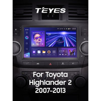 Штатная магнитола Teyes CC3 6+128 Gb с круговым обзором 360° Toyota Highlander 2 XU40 2007-2013 (F3) 9" 2k (L2)