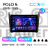 Штатна магнітола Teyes CC3 6+128 Gb з коловим оглядом 360° Volkswagen POLO 5 (F1) 2008-2020 9" 2k