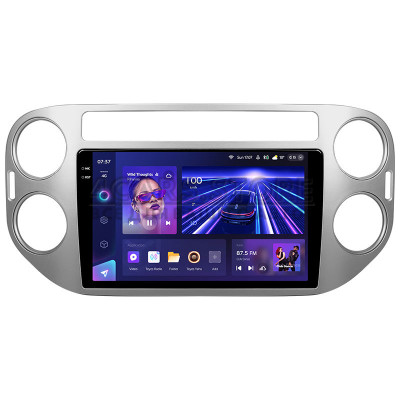 Штатна магнітола Teyes CC3 6+128 Gb з коловим оглядом 360° Volkswagen Tiguan 1 NF 2006-2017 (F2) 9" 2k