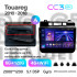 Штатная магнитола Teyes CC3 6+128 Gb с обзором 360° Volkswagen Touareg FL NF 2010-2018 (A) 9" 2k (L1)
