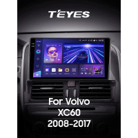 Штатна магнітола Teyes CC3 6+128 Gb з коловим оглядом 360° Volvo XC60 I 1 (A) 2008-2013 9" 2k (L1)