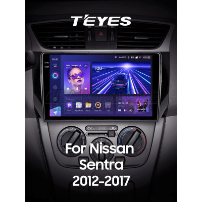 Штатна магнітола Teyes CC3 6+128 Gb з коловим оглядом 360° Nissan Sentra B17 2012-2017 10" 2k