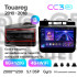 Штатная магнитола Teyes CC3 6+128 Gb с круговым обзором 360° Volkswagen Touareg FL NF 2010-2018 (B) 9" 2k (L3)
