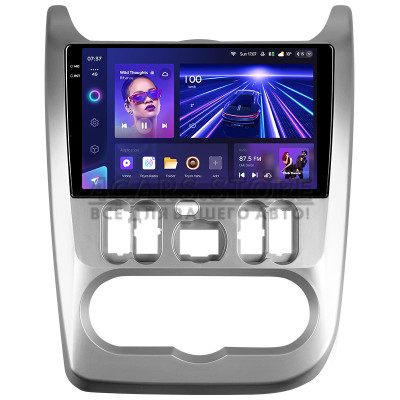 Штатная магнитола Teyes CC3 6+128 Gb с круговым обзором 360° Renault Logan 1 2010-2016 (CAN BUS) 9" 2k (L2)