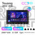 Штатная магнитола Teyes CC3 6+128 Gb с круговым обзором 360° Volkswagen Touareg GP 2002-2010 (F2) 9" 2k (L2)