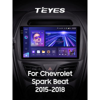 Штатна магнітола Teyes CC3 6+128 Gb з коловим оглядом 360° Chevrolet Spark Beat (F2) 2015-2018 9" 2k