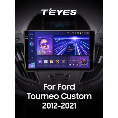 Штатная магнитола Teyes CC3 6+128 Gb с круговым обзором 360° Ford Tourneo