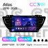 Штатна магнітола Teyes CC3 6+128 Gb з коловим оглядом 360° Geely Atlas NL-3 2016-2020 9" 2k
