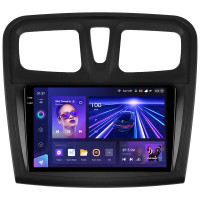 Штатная магнитола Teyes CC3 6+128 Gb с круговым обзором 360° Renault Logan 2 2012-2022 Sandero 2 2013-2022 (F1) (B) 9" 2k (L1)