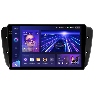 Штатная магнитола Teyes CC3 6+128 Gb с круговым обзором 360° Seat Ibiza 6J 2008-2015 9" 2k