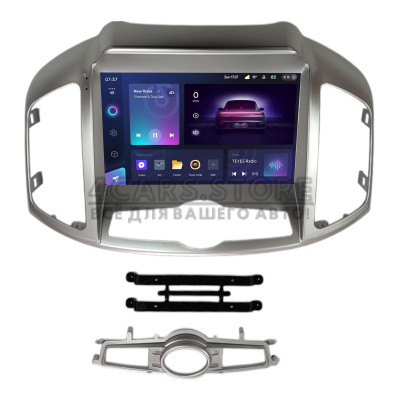 Штатна магнітола Teyes CC3 6+128 Gb з коловим оглядом 360° Chevrolet CAPTIVA 2012-2016 9" 2k