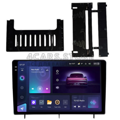 Штатная магнитола Teyes CC3 6+128 Gb с круговым обзором 360° Honda CIVIC 11 2022+ Black 10" 2k