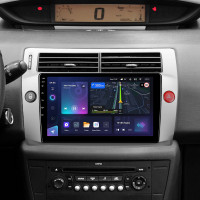 Штатна магнітола Teyes CC3L 4+64 Gb Citroen C4 LA LC C-Triomphe C-Quatre 2004-2014 9"