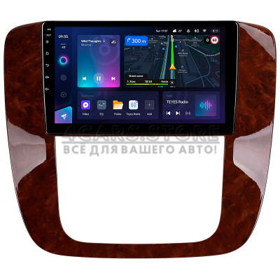 Штатна магнітола Teyes CC3L 4+64 Gb GMC Yukon 3/Chevrolet Tahoe 3 GMT900 2006-2014 Chevrolet Silverado 2 GMT901 2007-2013 9" (L1)