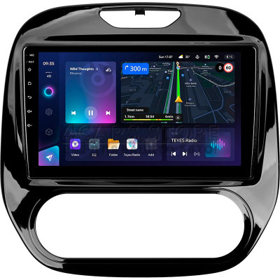 Штатна магнітола Teyes CC3L 4+64 Gb Renault Kaptur 2016-2019 (F1) 9"
