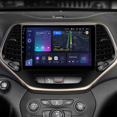 Штатна магнітола Teyes CC3L 4+64 Gb Jeep Cherokee 5 KL 2014-2018 10"